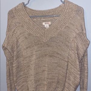 Route 66 tan sweater